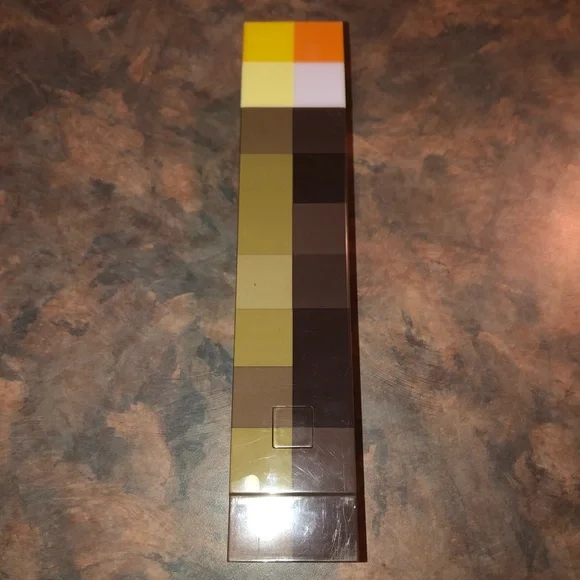 2012 ThinkGeek Minecraft 11” Torch Light - Picture 2 of 9